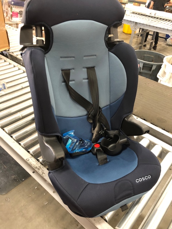 Photo 2 of Cosco Finale Dx 2-In-1 Combination Booster Car Seat, Sport Blue
