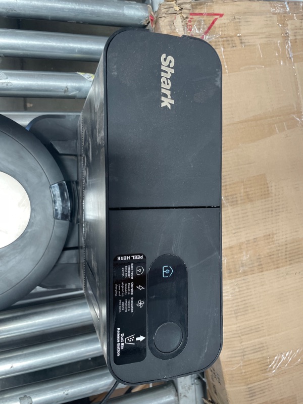 Photo 3 of ***PARTS ONLY*** Shark AV2501AE AI Robot Vacuum with XL HEPA Self-Empty Base, Bagless, 60-Day Capacity, LIDAR Navigation, Perfect for Pet Hair, Compatible with Alexa, Wi-Fi Connected, Carpet & Hard Floor, Black
