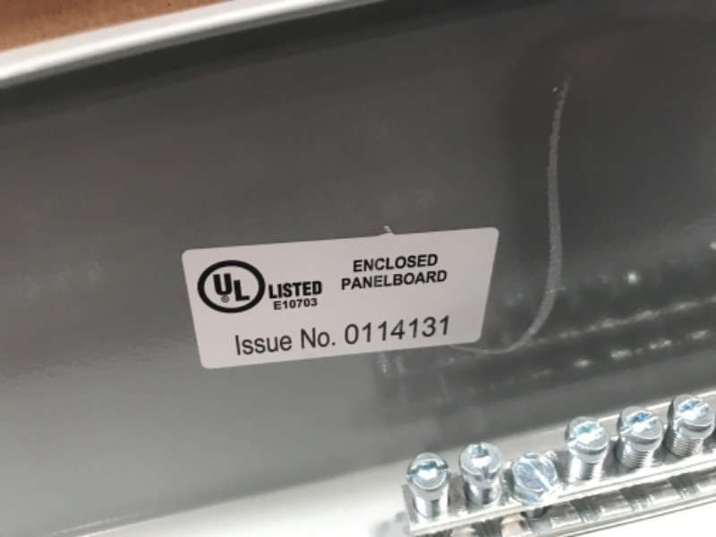 Photo 3 of (BENT DOOR CORNER) Siemens PN Series 200 Amp 30-Space 48-Circuit Main Lug Plug-On Neutral Load Center Indoor with Copper Bus