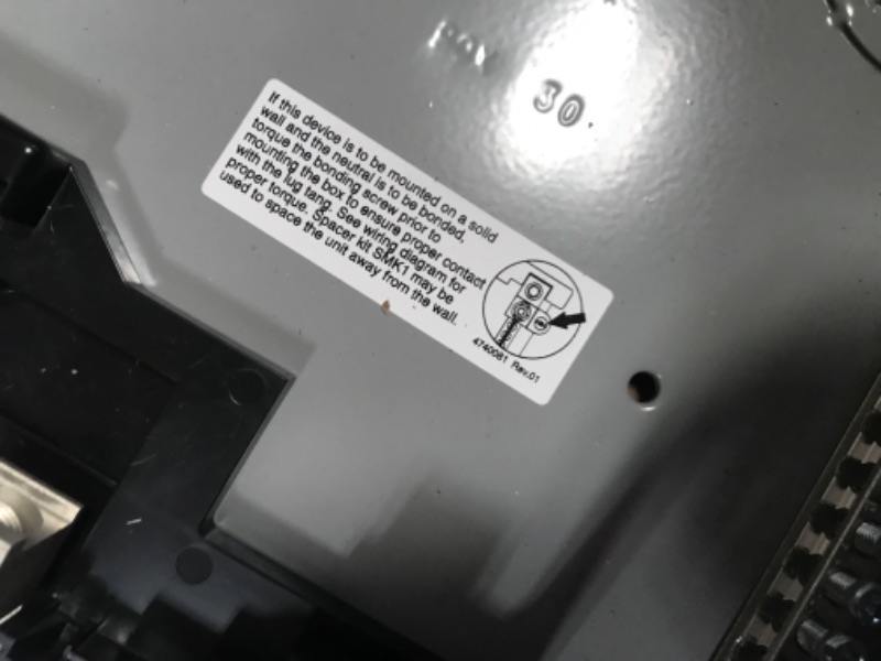 Photo 5 of (BENT DOOR CORNER) Siemens PN Series 200 Amp 30-Space 48-Circuit Main Lug Plug-On Neutral Load Center Indoor with Copper Bus