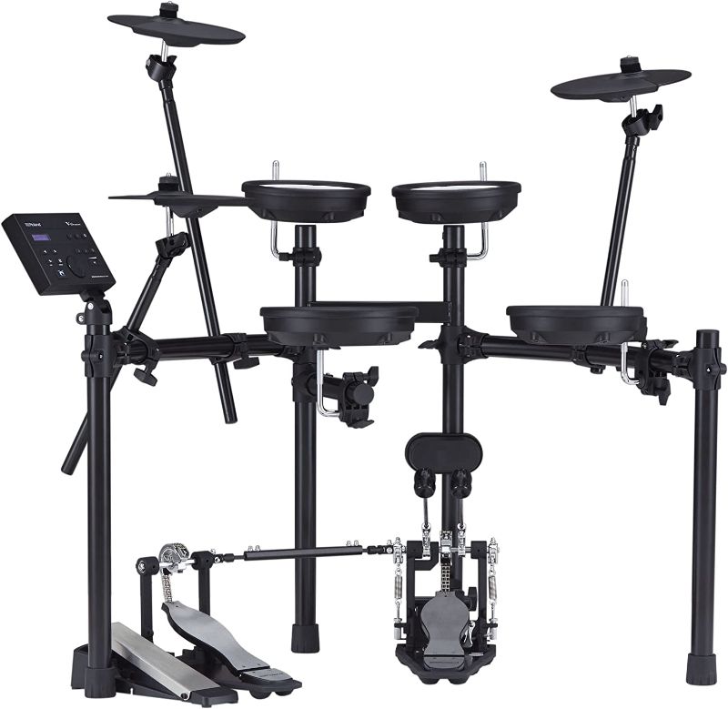 Photo 1 of ***INCOMPLETE PARTS ONLY*** Roland TD-07DMK Electronic V-Drums Legendary Double-Ply All Mesh Head kit with Superior Expression and playability – Bluetooth Audio & MIDI – 40 Free Melodics Lessons, Black
