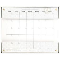 Photo 1 of 20"x16" Glass Dry Erase Calendar - Sugar Paper Essentials

