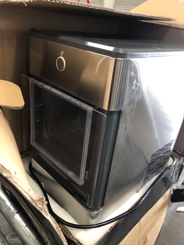 Photo 2 of ***DAMAGED/PARTS ONLY***
GE Profile Opal | Countertop Nugget Ice Maker | Portable Ice Machine Complete with Bluetooth Connectivity | 