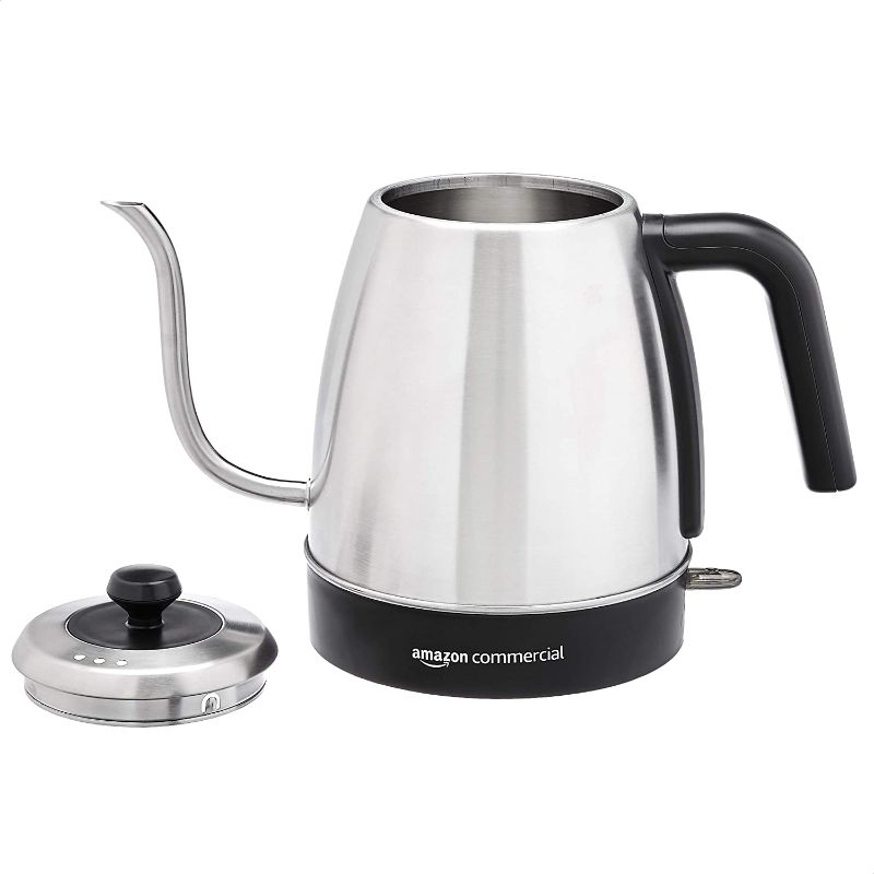 Photo 1 of AmazonCommercial Stainless Steel Electric Gooseneck Kettle
