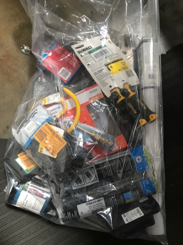 Photo 1 of **NOT REFUNDABLE** BUNDLE OF ASSORTED MISC HOME DEPOT ITEMS 