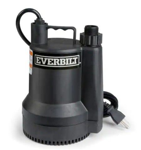 Photo 1 of ***PARTS ONLY*** 1/6 HP Plastic Submersible Utility Pump
