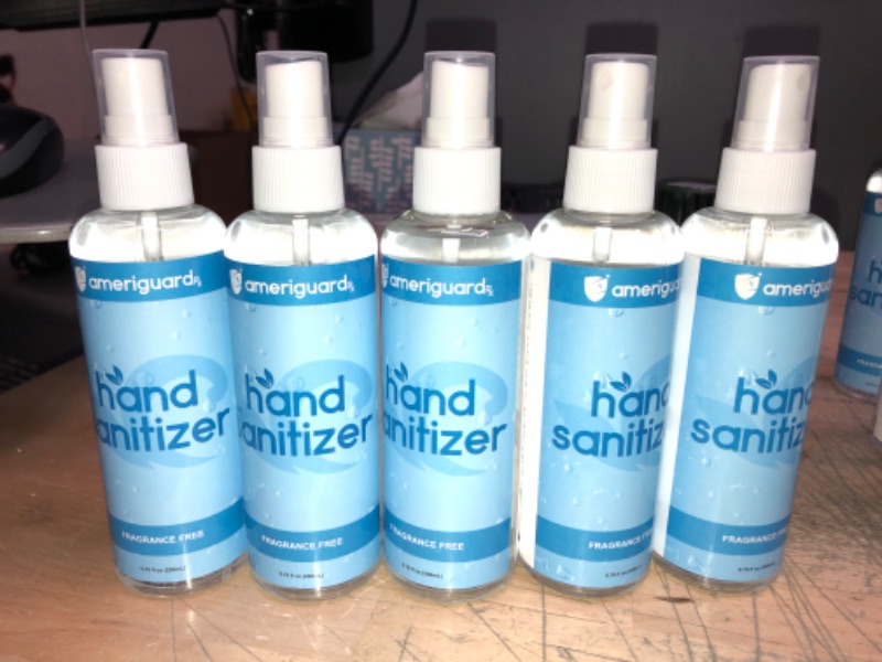 Photo 2 of 200 ml Unscented Hand Sanitizer Spray- 5 pack 
