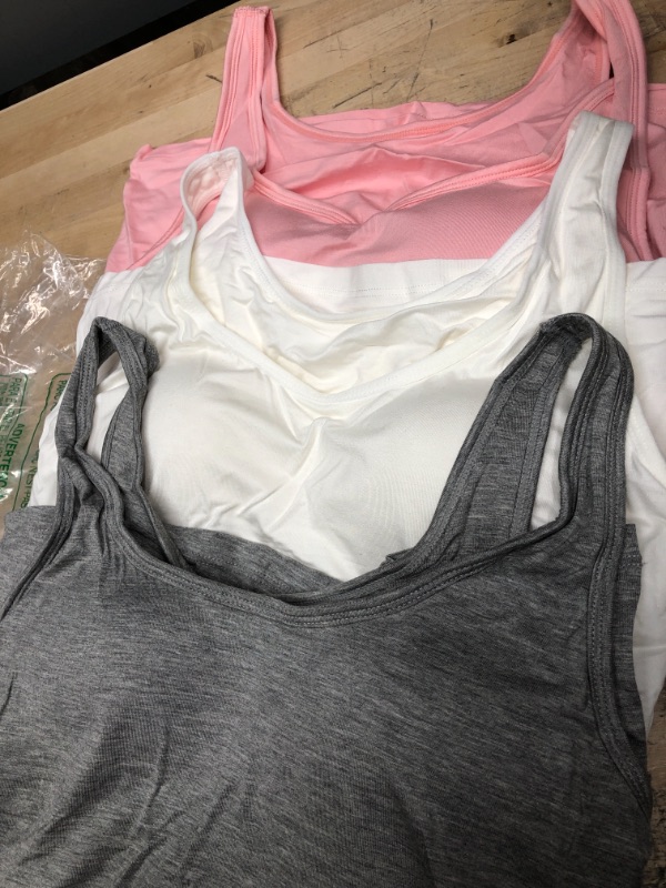 Photo 2 of  Women's Tank Top Padded Sports Bra Running Workout Yoga 3 PACK (SIZE M)