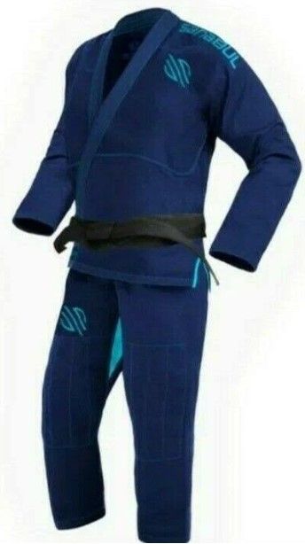 Photo 1 of A3 Sanabul Essentials V.2 Ultra Light Preshrunk BJJ Jiu Jitsu Gi NAVY BLUE