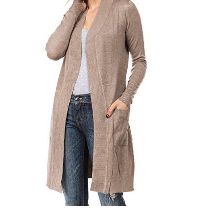 Photo 1 of Cielo Women's Long Sleeve Sweater Duster Cardigan SIZE 2XL
