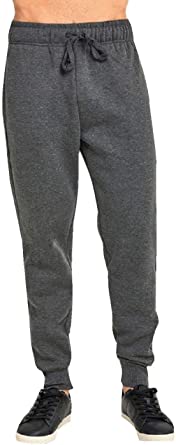 Photo 1 of JMR Men's Fleece Sweatpants and Jogger Pants with Side Pockets for Winter Cycling, Gym Training, 4X
