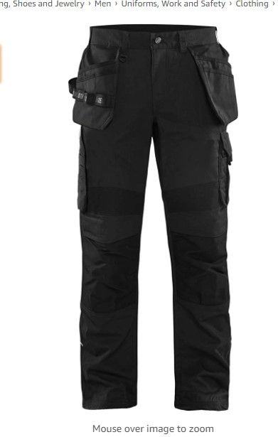 Photo 1 of Blaklader US Ripstop Pants with HTP SIZE 38/32 
