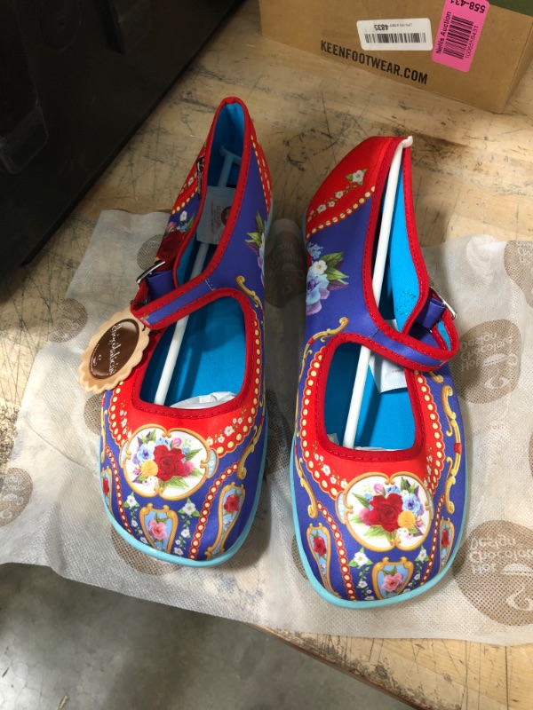 Photo 2 of Hot Chocolate Design Chocolaticas Carousel Women's Mary Jane Flat Multicoloured, Us Size: 11
