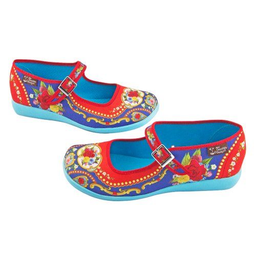 Photo 1 of Hot Chocolate Design Chocolaticas Carousel Women's Mary Jane Flat Multicoloured, Us Size: 11
