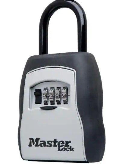 Photo 1 of Master Lock Lock Box, Resettable Combination Dials