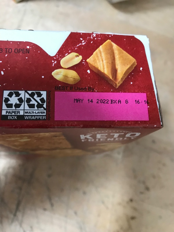 Photo 3 of *EXPIRES May 2022, NON REFUNDABLE* 
Kellogg's Special K Snack Bars, Keto Friendly, 7g Protein, 1g Sugar, 2 Net Carbs Per Bar, Peanut Butter Fudge, 6.17oz Box (5 Bars)
