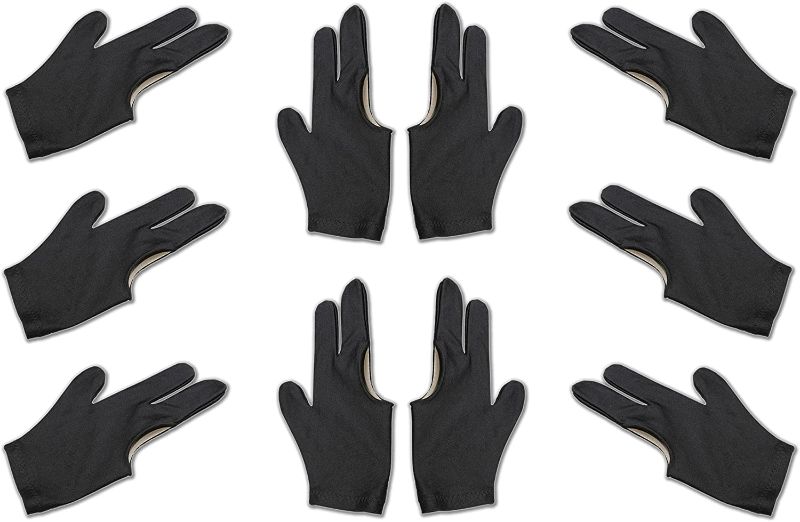 Photo 1 of Billiard Depot 10pcs/Set 3 Finger Billiard Gloves Pool Cue Gloves