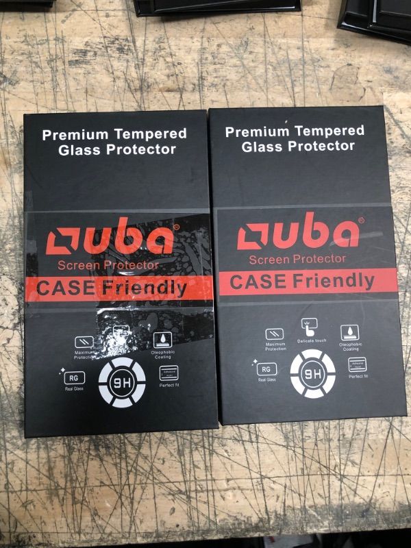 Photo 2 of BUNDLE OF 2 OUBA Compatible with Google Pixel 6 Screen Protector Tempered Glass and Camera Lens Protector, Case Friendly, Scratch Proof, Bubble Free with [Easy Alignment Tool]