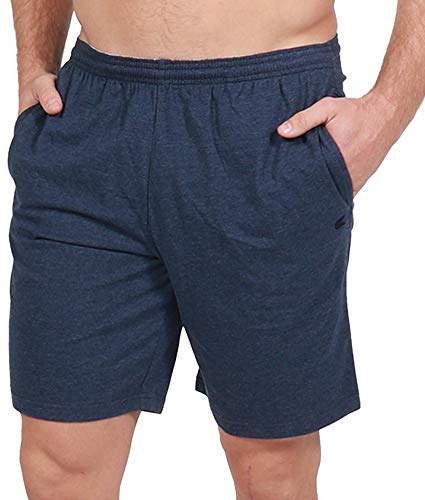 Photo 1 of Colosseum Active Men's Down to Basics Jersey Cotton Shorts (Thunder, XXX-Large)
