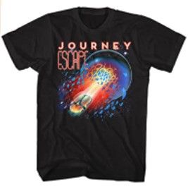 Photo 1 of JOURNEY ESCAPE BLACK ADULT T SHIRT 3XL