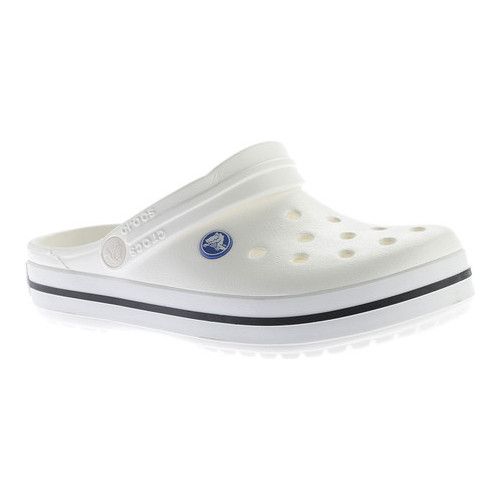 Photo 1 of Crocs Crocband Clog White 37-38 M SZ-5, W SZ-7
