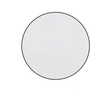 Photo 1 of 
Glass Warehouse
24 in. W x 24 in. H Framed Round Bathroom Vanity Mirror in Black