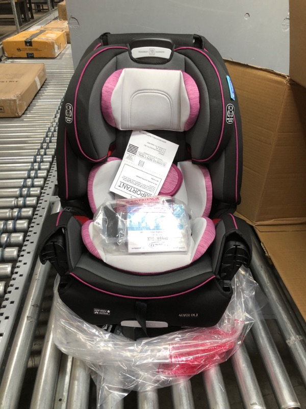 Photo 4 of Graco 4Ever DLX 4 in 1 Car Seat | Infant to Toddler Car Seat, with 10 Years of Use, Joslyn, 20x21.5x24 Inch
