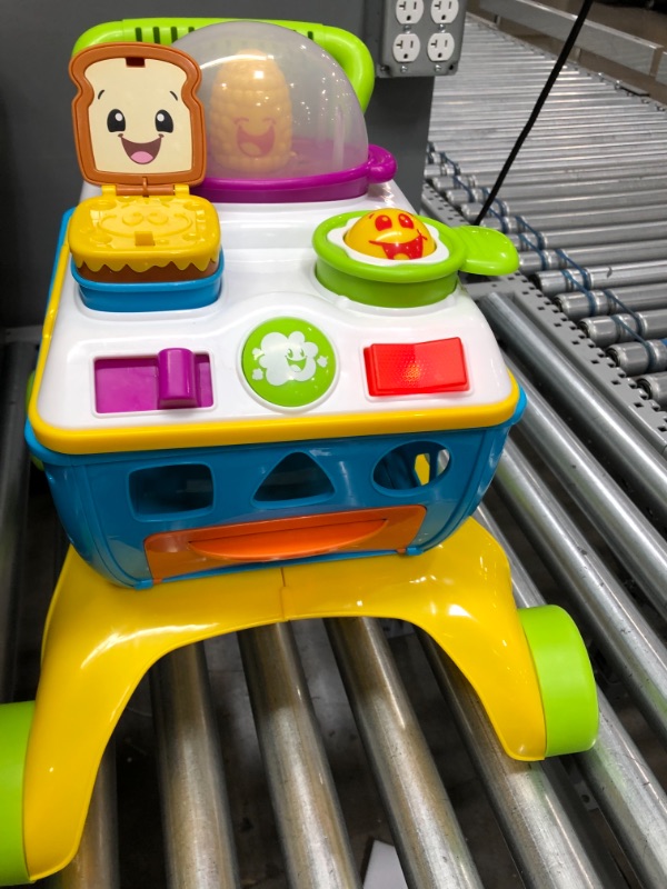 Photo 2 of Bright Starts Giggling Gourmet 4-in-1 Shop ‘n Cook Walker Shopping Cart Push Toy, Ages 6 months +
