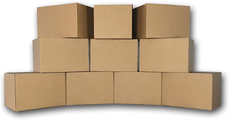 Photo 1 of  Medium Moving Boxes 18"x14"x12" (Pack of 10)
