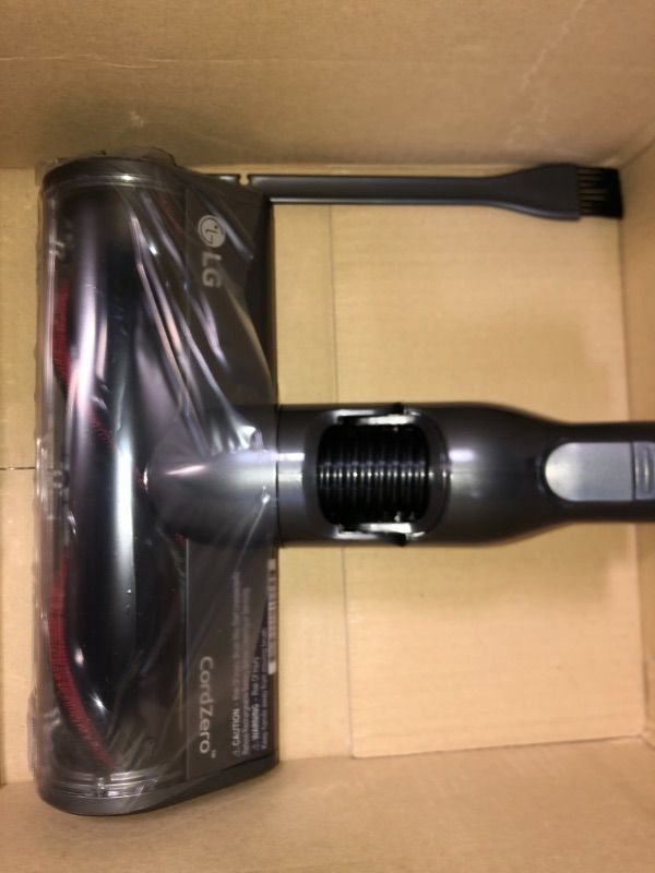 Photo 6 of LG Electronics CordZero A9 ThinQ Kompressor Cordless Stick Vacuum Cleaner in Vintage Wine