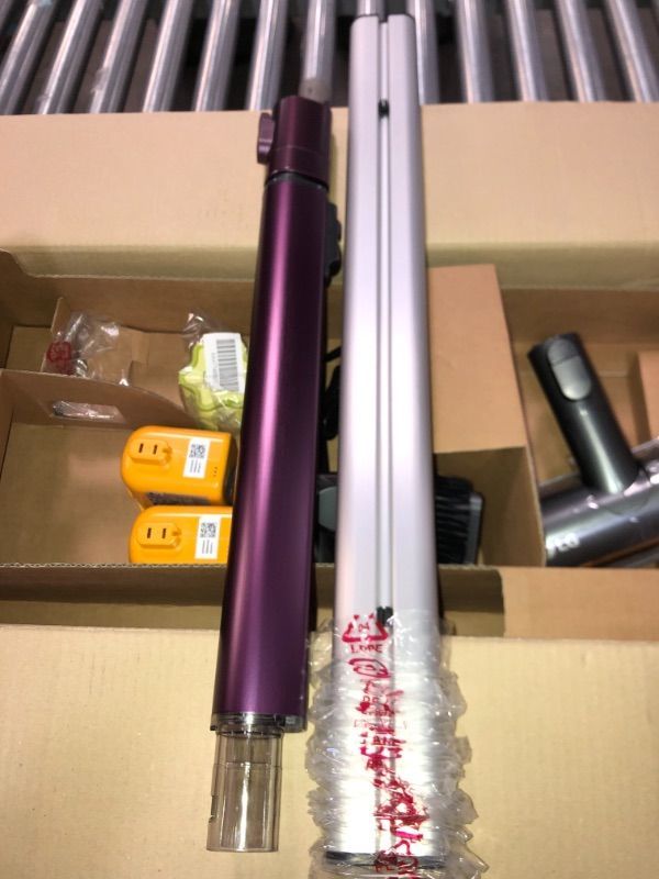 Photo 11 of LG Electronics CordZero A9 ThinQ Kompressor Cordless Stick Vacuum Cleaner in Vintage Wine