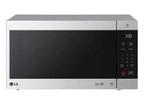 Photo 1 of LG Electronics NeoChef 24 in. Width 2.0 cu.ft. Stainless Steel 1200-Watt Countertop Microwave