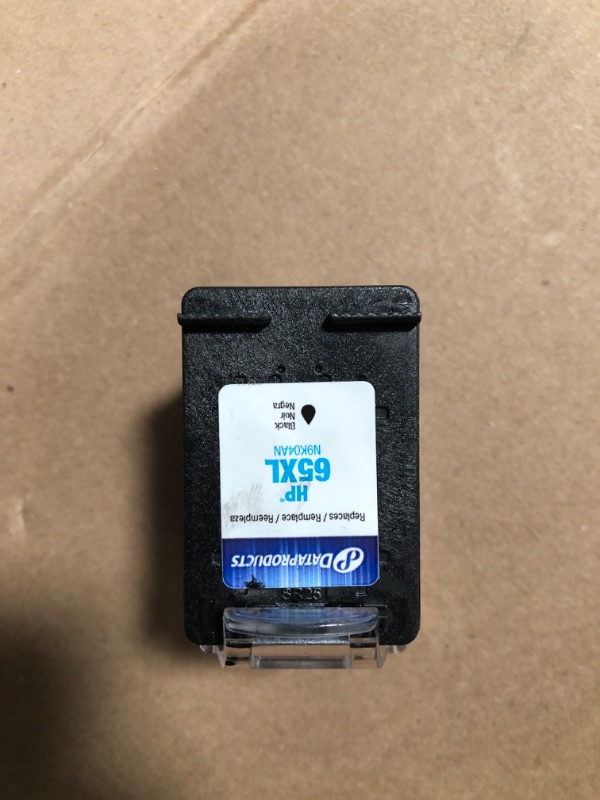 Photo 4 of Remanufactured Black XL High Yield Single Ink Cartridge - Compatible with HP 65XL Ink Series - Dataproducts

