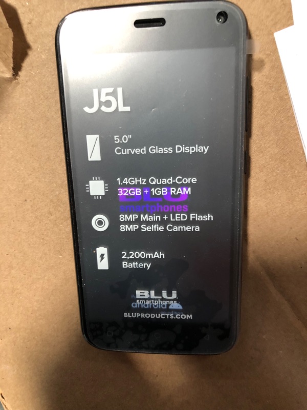 Photo 6 of BLU J5L GSM Unlocked (32GB) - Black

