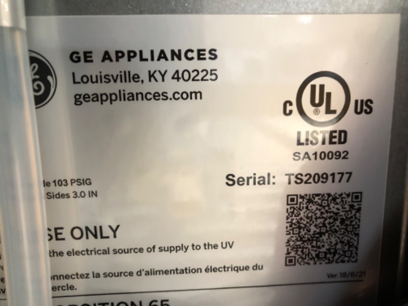 Photo 13 of GE Profile Opal | Countertop Nugget Ice Maker with Side Tank | Portable Ice Machine Makes up to 24 lbs. of Ice Per Day | Stainless Steel Finish
