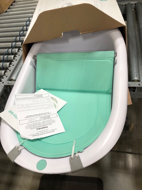 Photo 2 of 4-in-1 Grow-with-Me Bath Tub by Frida Baby Transforms Infant Bathtub to Toddler Bath Seat with Backrest for Assisted Sitting in Tub
