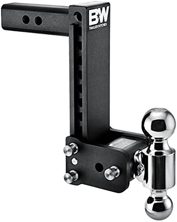 Photo 1 of B&W Trailer Hitches Tow & Stow - Fits 2" Receiver, Dual Ball (2" x 2-5/16"), 9" Drop, 10,000 GTW - TS10043B
