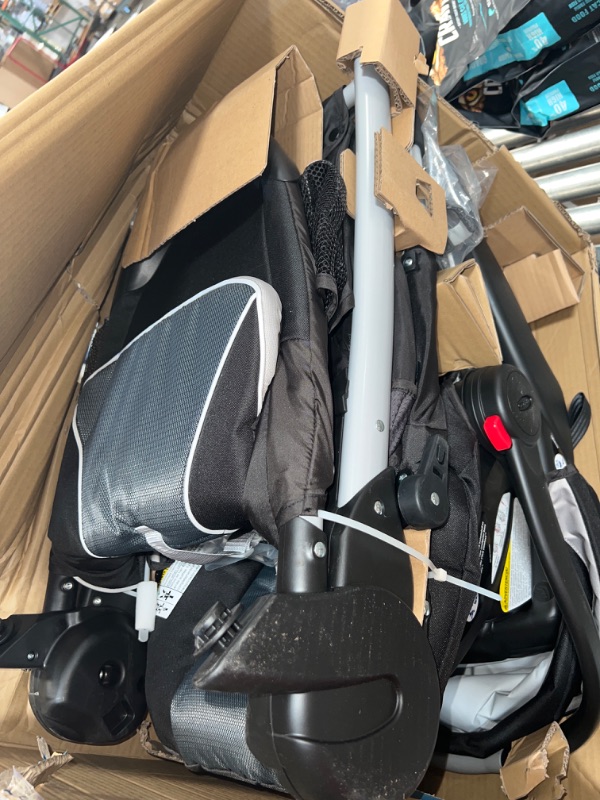 Photo 1 of Graco FastAction Fold Sport Click Connect Travel System with SnugRide Infant Car Seat - Gotham