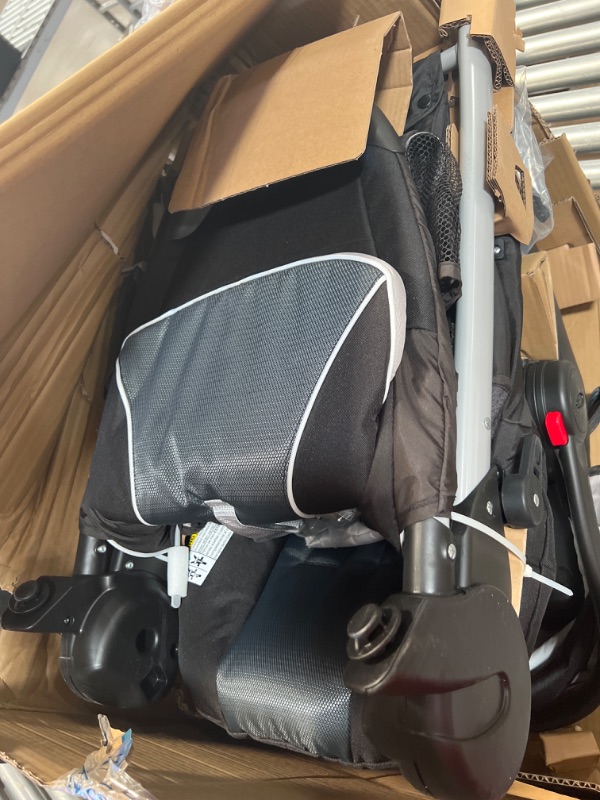 Photo 4 of Graco FastAction Fold Sport Click Connect Travel System with SnugRide Infant Car Seat - Gotham