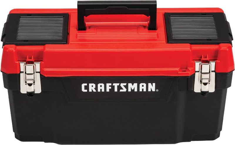 Photo 1 of 20IN PLASTIC TOOLBOX CRAFTSMAN
