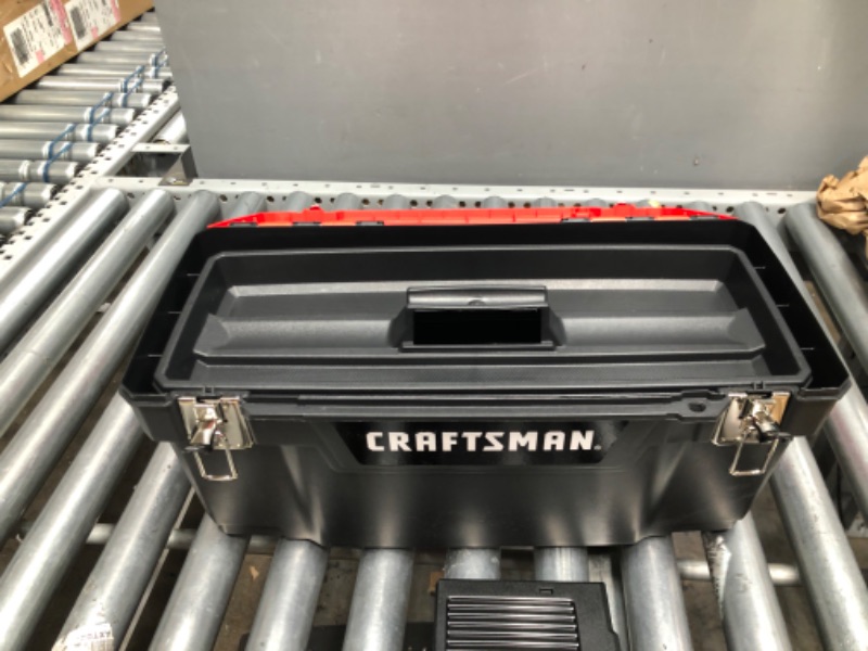 Photo 3 of 20IN PLASTIC TOOLBOX CRAFTSMAN
