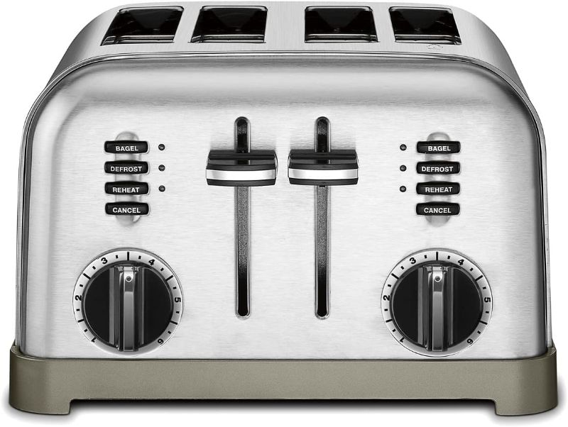 Photo 1 of Cuisinart CPT-180P1 Metal Classic 4-Slice Toaster, Brushed Stainless
