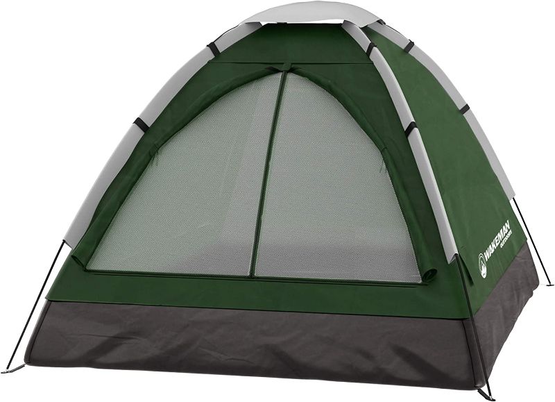 Photo 1 of 2-Person Dome Tent Collection - Water Resistant, Removable Rain Fly & Carry Bag- Easy Set Up-Great for Camping, Hiking & Backpacking by Wakeman Outdoors
