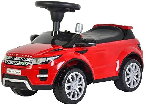 Photo 1 of Evezo Range Rover Evoque, Ride On Toy Kids Toddler Foot to Floor Push Car w/ Horn Officially Licensed (Red)