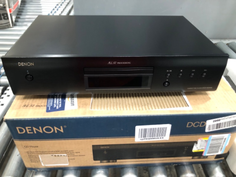 Photo 2 of Denon DCD-600NE Compact CD Player in a Vibration-Resistant Design | 2 Channels | Pure Direct Mode | Pair with PMA-600NE for Enhanced Sound Quality | Black
NO. BLK27220106191
