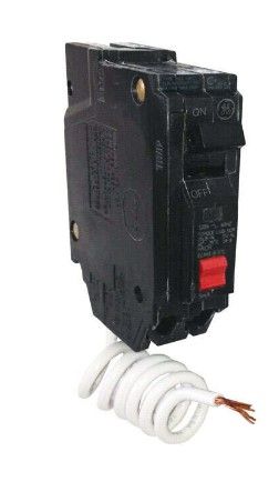 Photo 1 of GE 15 amps Ground Fault Single Pole Circuit Breaker w/Self Test