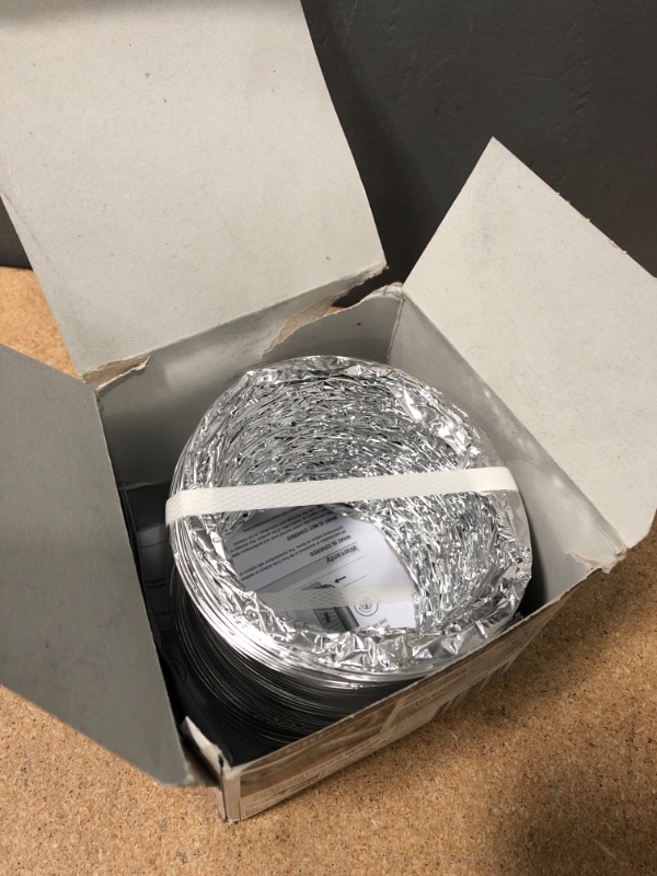 Photo 1 of 4 in. x 8 ft. Flexible Aluminum Dryer Vent Duct