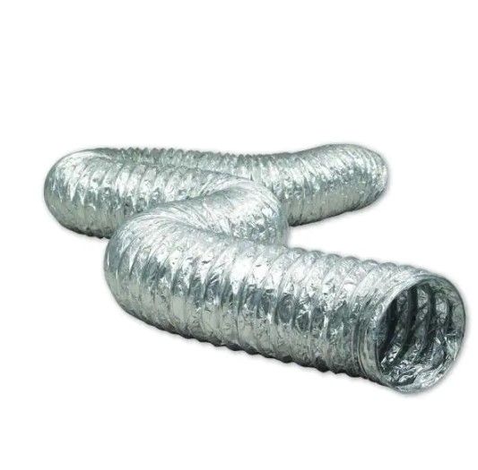 Photo 1 of 4 in. x 8 ft. Flexible Aluminum Dryer Vent Duct