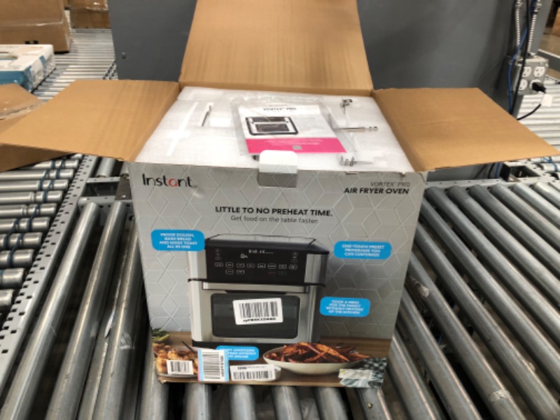 Photo 1 of Instant Pot 140-3002-01 Vortex Pro Air Fryer, 10QT