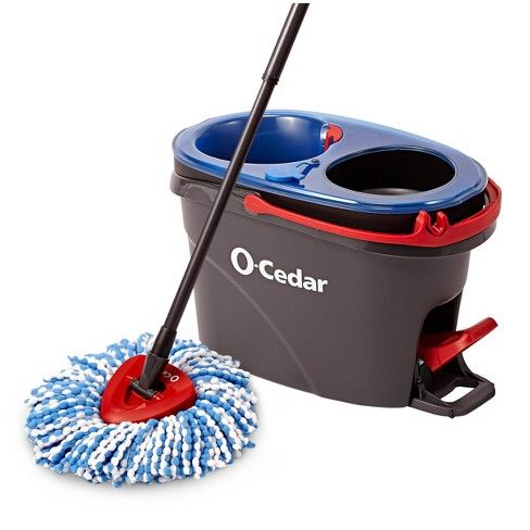 Photo 1 of ***INCOMPLETE*** O-Cedar EasyWring RinseClean Microfiber Spin Mop & Bucket Floor Cleaning System